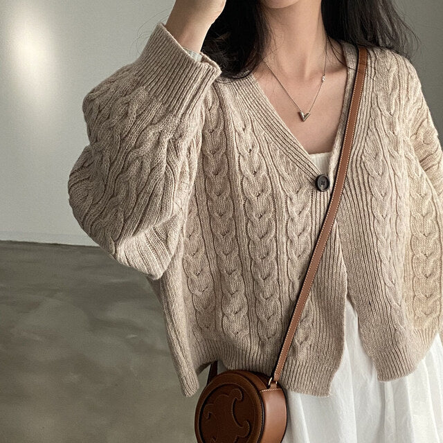 Womens Knit Cardigan